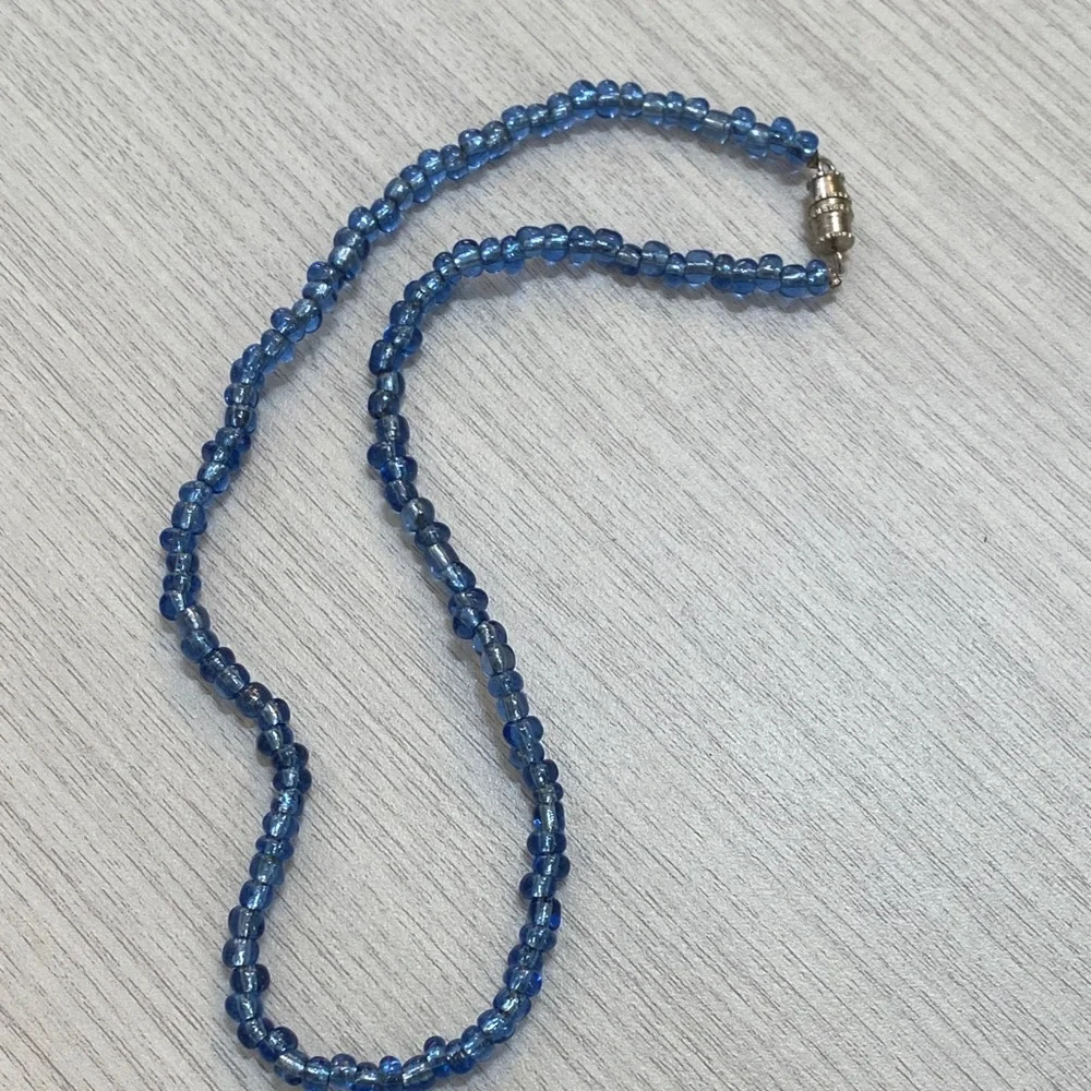 Blue Beaded Necklace